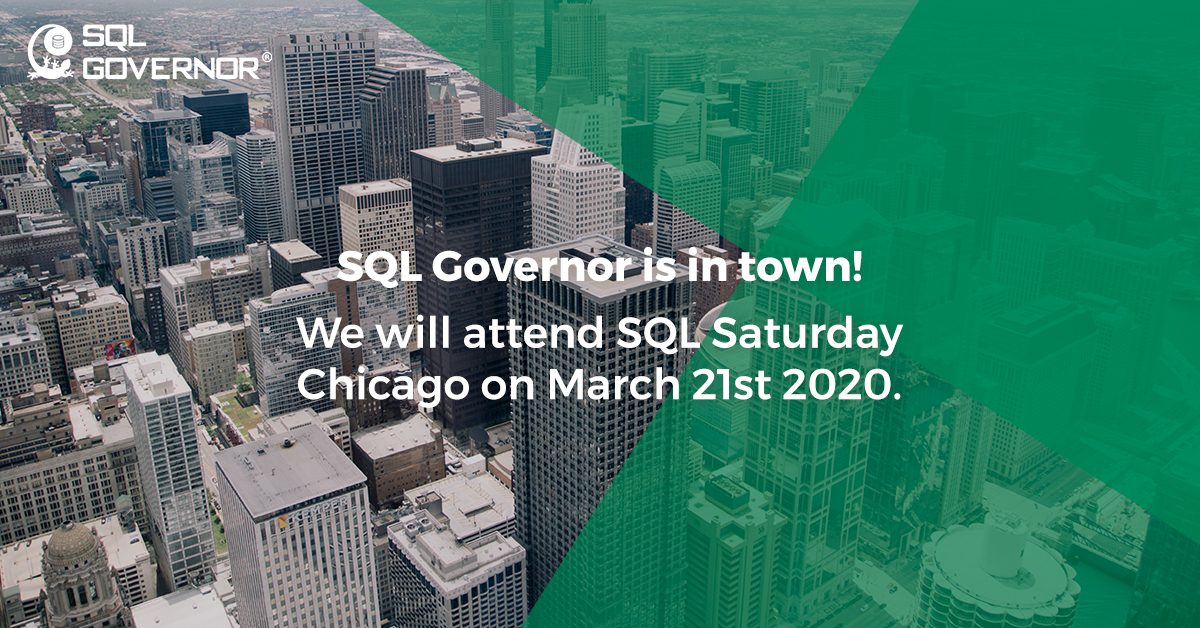Meet us at SQL Saturday Chicago on 21st March (Event postboned due to COVID-19)