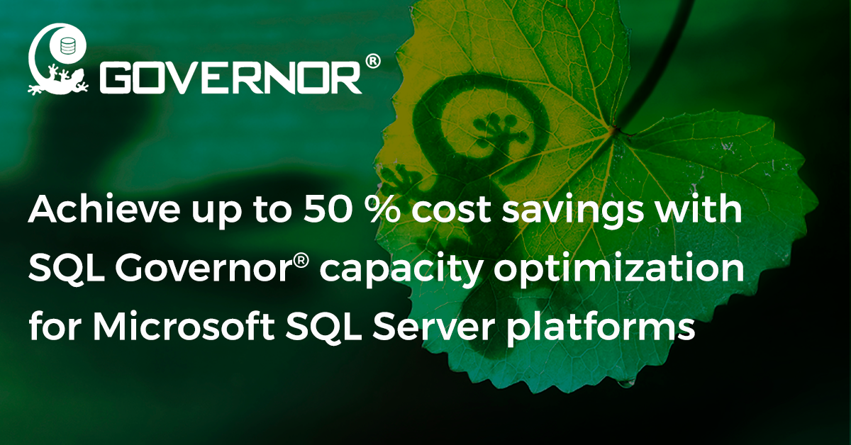 Automate Microsoft SQL Server platform capacity planning | Governor®